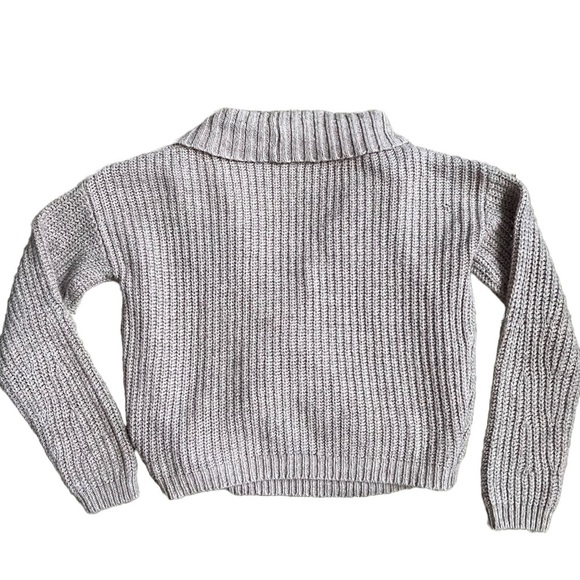 URBAN OUTFITTERS/KIMCHI BLUE BLUSH PINK CHUNKY WRAP FRONT SWEATER SIZE XS - Picture 7 of 7